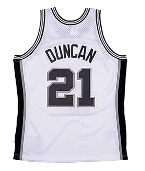 Amazon.com: Tim Duncan San Antonio Spurs Men's White 1998-99